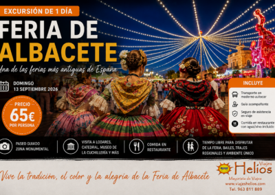 Feria de Albacete – Domingo 13 de Septiembre 2026