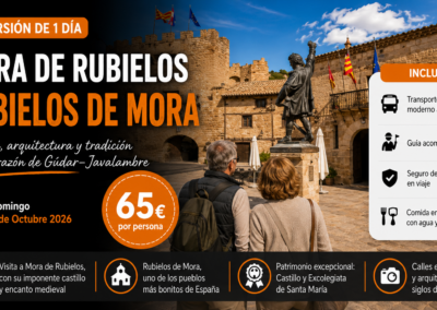 Roma de Rubielos y Rubielos de Mora – Domingo 4 de Octubre 2026
