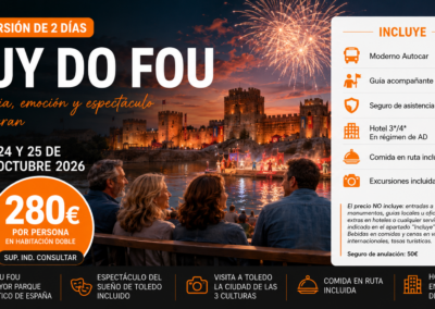 Puy Do Fou – 24 a 25 de Octubre 2026