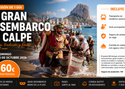 Gran Desembarco en Calpe – Domingo 25 de Octubre 2026