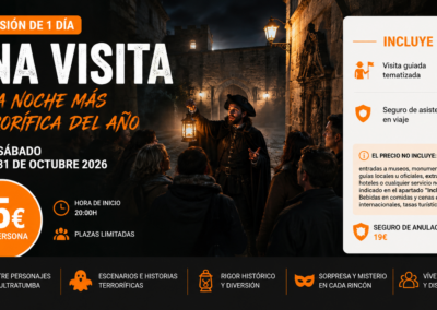 Visita Terrorífica – Sábado 31 de Octubre 2026