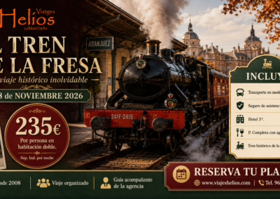 El Tren de la Fresa – 7 y 8 de Noviembre 2026