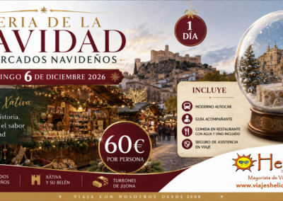 Feria de la Navidad y Mercados Navideños – Domingo 6 de Diciembre 2026