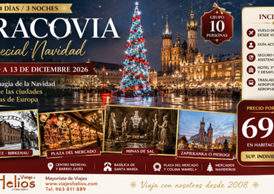 Cracovia «Especial Navidad» – 10 a 13 de Diciembre 2026